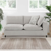 Marisa - Modular RF Loveseat With 2 Pillows - Beige Boucle - R&R Furniture Gallery (Fountain Valley, CA)
