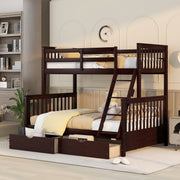 Bunk Bed With Ladders And 2 Storage Drawers - R&R Furniture Gallery (Fountain Valley, CA)