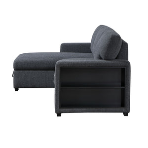Terrence - Pull Out Sofa Bed - Dark Gray