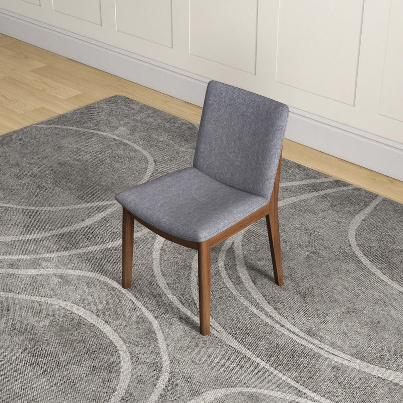 Laura - Mid-Century Modern Solid Wood Dining Chair (Set of 2) - R&R Furniture Gallery (Fountain Valley, CA)