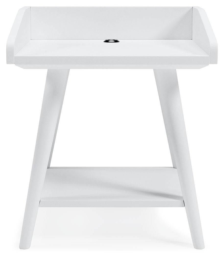 Blariden - Accent Table - White - R&R Furniture Gallery (Fountain Valley, CA)