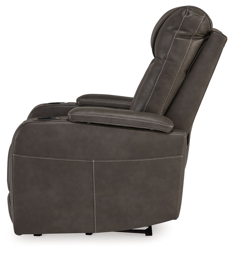 Feazada - Power Recliner With Adj Headrest - R&R Furniture Gallery (Fountain Valley, CA)