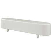 Keely - TV Stand - White High Gloss - R&R Furniture Gallery (Fountain Valley, CA)