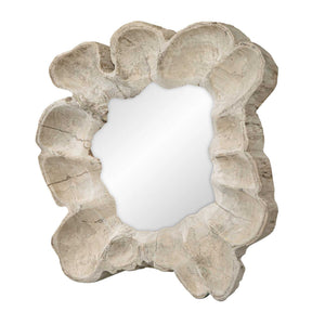 Ariadne - Round Mirror - Woodtone