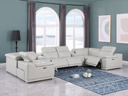 9762 - 8-Piece U-Shaped Sectional Sofa With 4 Power Recliner - R&R Furniture Gallery (Fountain Valley, CA)
