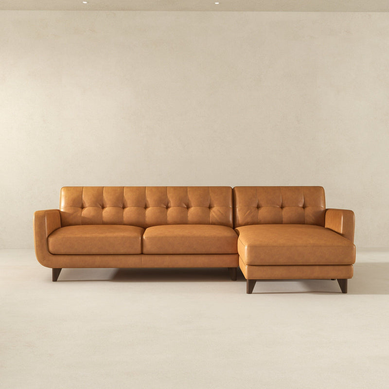 Allison - Mid-Century Modern Sectional Sofa Chaise - R&R Furniture Gallery (Fountain Valley, CA)