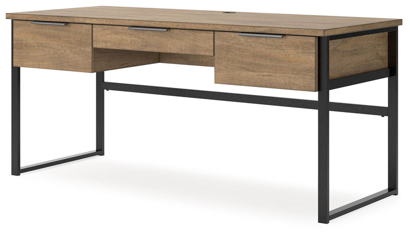 Montia - Home Office Desk - Light Brown - R&R Furniture Gallery (Fountain Valley, CA)