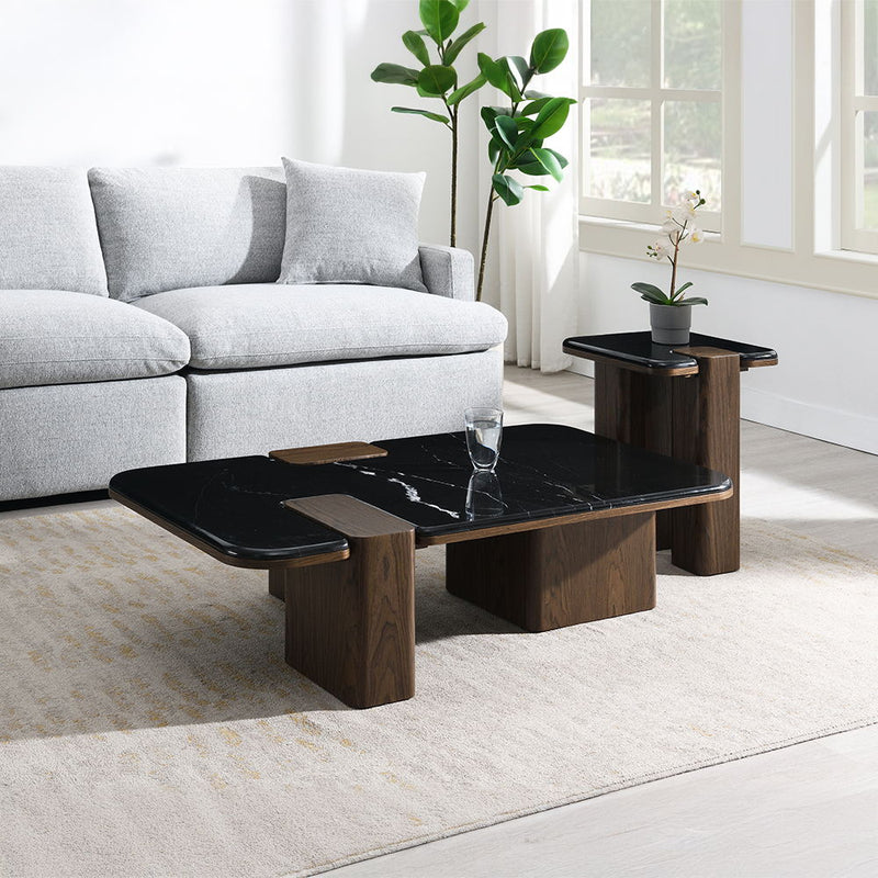 Dana - Table With Marble Top - R&R Furniture Gallery (Fountain Valley, CA)