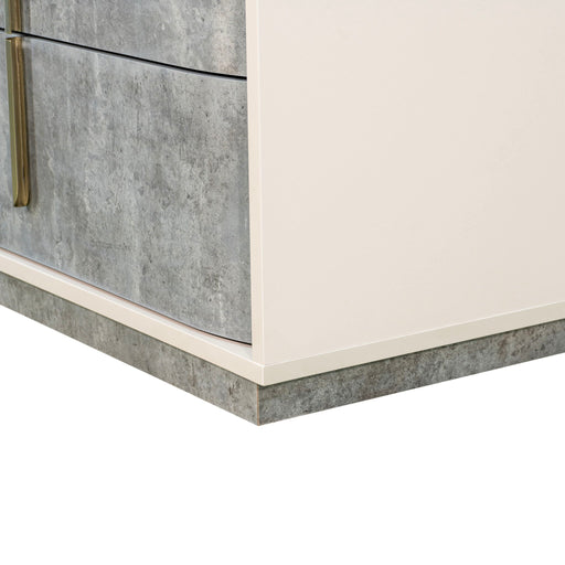 Pavira - 5-Drawer Chest - Stone - R&R Furniture Gallery (Fountain Valley, CA)