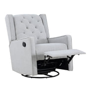 Milah - Gliding Swivel Recliner Tufted - R&R Furniture Gallery (Fountain Valley, CA)