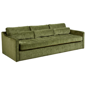 Slope Sofa - Sofa - Martini Olive Antique Velvet