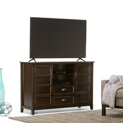 Burlington - Handcrafted Tall TV Media Stand - R&R Furniture Gallery (Fountain Valley, CA)