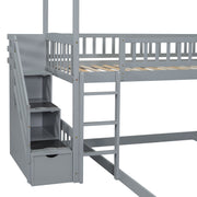 House Bunk Bed With Slide - R&R Furniture Gallery (Fountain Valley, CA)