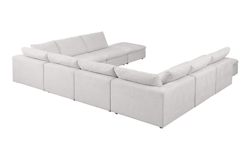 1100 - 10-Piece U-Shaped Sectional In Italian Fabric