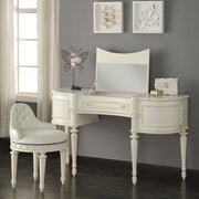 Dorothy - Vanity Chair With Swivel - Ivory - R&R Furniture Gallery (Fountain Valley, CA)