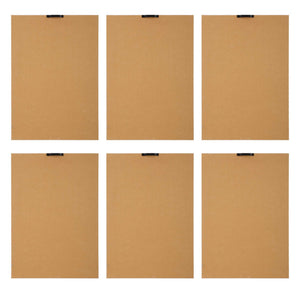 Wild Flourish - Framed Floral Prints (Set of 6) - Light Brown