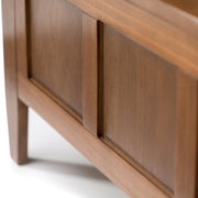 Brooklyn - Entryway Storage Bench - Medium Saddle Brown - R&R Furniture Gallery (Fountain Valley, CA)