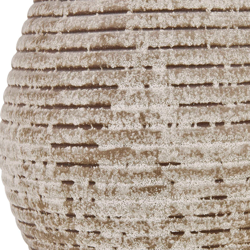Dorothea - Textured Table Lamp - Brown / Gray