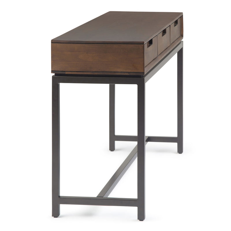 Banting - Wide Console Table - Walnut Brown - R&R Furniture Gallery (Fountain Valley, CA)