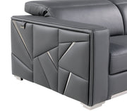 1120 - Leather Living Room Set - R&R Furniture Gallery (Fountain Valley, CA)