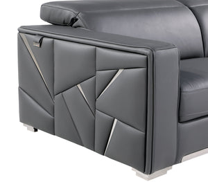 1120 - Leather Living Room Set - R&R Furniture Gallery (Fountain Valley, CA)