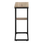 Accent Table, C - Shaped, Marble Look Contemporary & Modern Convenient Design - R&R Furniture Gallery (Fountain Valley, CA)