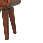 Curved Nightstand, - R&R Furniture Gallery (Fountain Valley, CA)