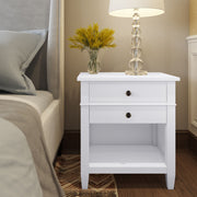 Carlton - Bedside Table, Handcrafted - R&R Furniture Gallery (Fountain Valley, CA)