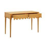 TOV Furniture Oodle writing desk with sleek wood finish and minimalist design, ideal for modern home office or workspace.