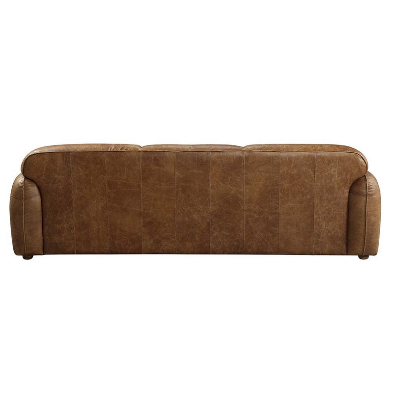 Rafer - Sofa - Cocoa Top Grain Leather - R&R Furniture Gallery (Fountain Valley, CA)