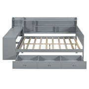 Daybed With 3 Drawers USB Ports And Desk - R&R Furniture Gallery (Fountain Valley, CA)