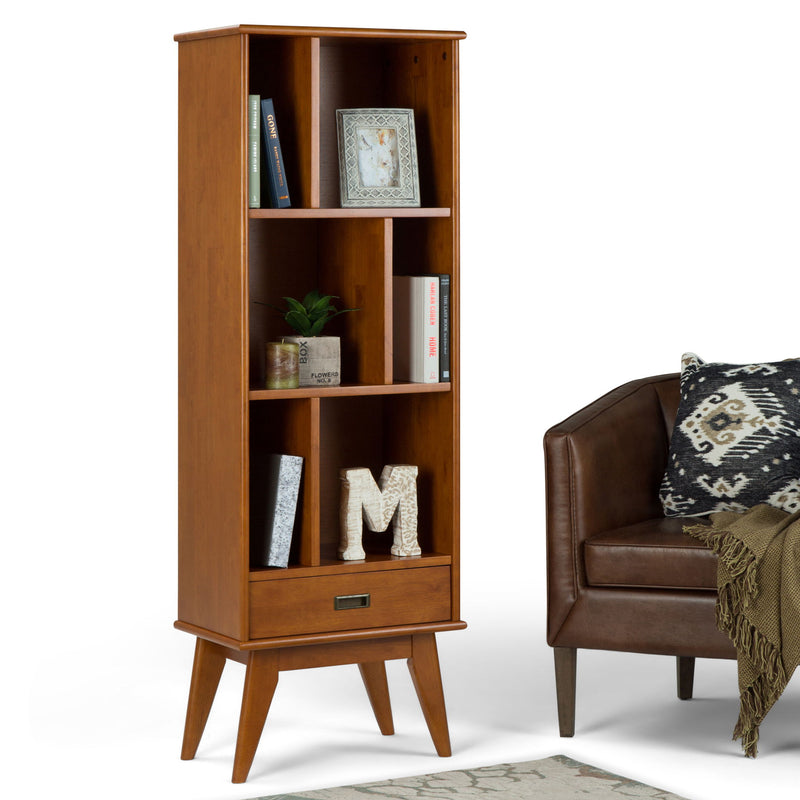 Draper - Mid Century Wide Bookcase And Storage Unit - R&R Furniture Gallery (Fountain Valley, CA)
