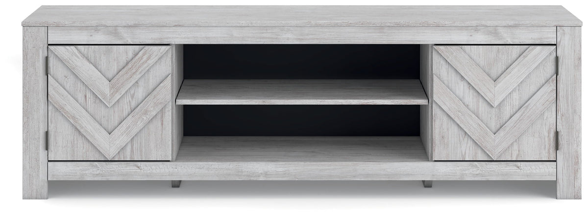 Cayboni - LG TV Stand With Fireplace Option - R&R Furniture Gallery (Fountain Valley, CA)