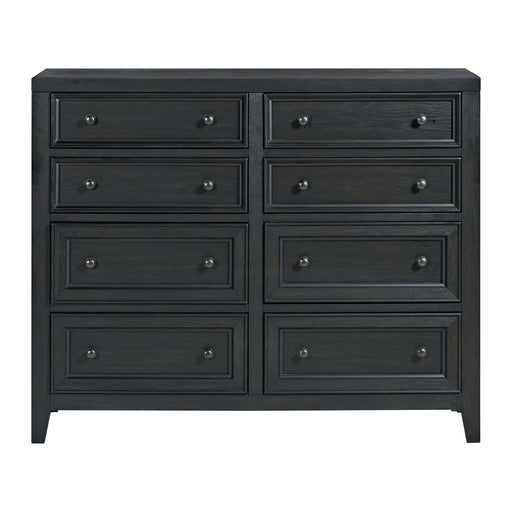 8 Drawer Dresser With Framed Fronts And Smooth Metal Glides - R&R Furniture Gallery (Fountain Valley, CA)
