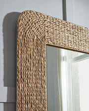 Norigan - Floor Mirror - Natural - R&R Furniture Gallery (Fountain Valley, CA)