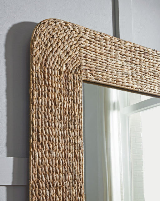Norigan - Floor Mirror - Natural - R&R Furniture Gallery (Fountain Valley, CA)