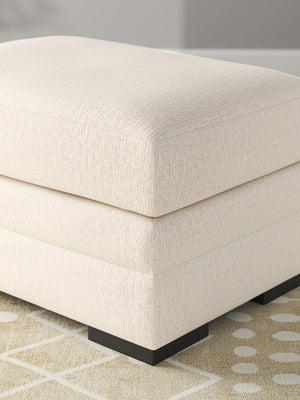 Lango - Ottoman - Jute - R&R Furniture Gallery (Fountain Valley, CA)