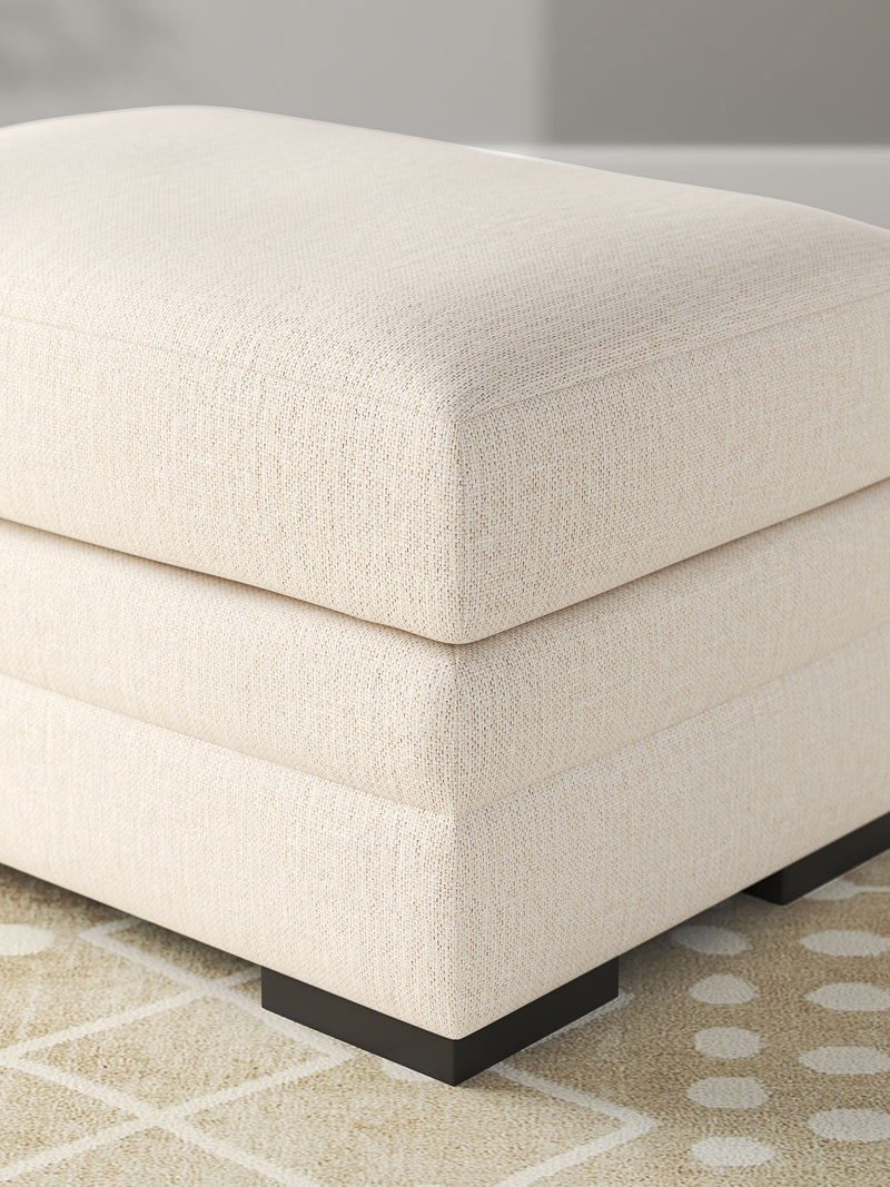 Lango - Ottoman - Jute - R&R Furniture Gallery (Fountain Valley, CA)