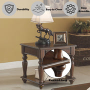 Farrel - End Table - Walnut - R&R Furniture Gallery (Fountain Valley, CA)