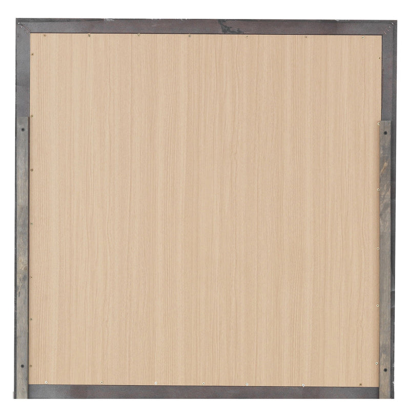 Glory Furniture Primo mirror with a sleek, modern frame reflecting a minimalistic design for stylish home decor.