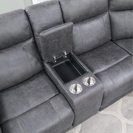 Eco - Sectional - Greige - R&R Furniture Gallery (Fountain Valley, CA)