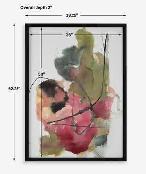 Euphoria - Abstract Art Print - Pink