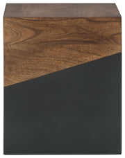 Trailbend - Accent Table - Brown / Gunmetal - R&R Furniture Gallery (Fountain Valley, CA)