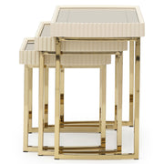Lisbon - Nesting Tables (Set of 3) - R&R Furniture Gallery (Fountain Valley, CA)