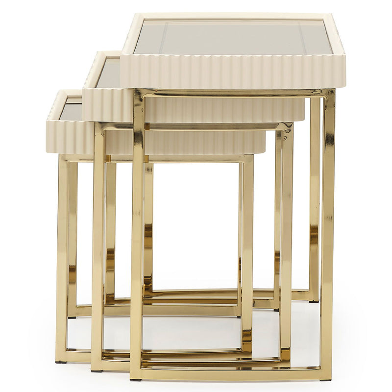 Lisbon - Nesting Tables (Set of 3) - R&R Furniture Gallery (Fountain Valley, CA)