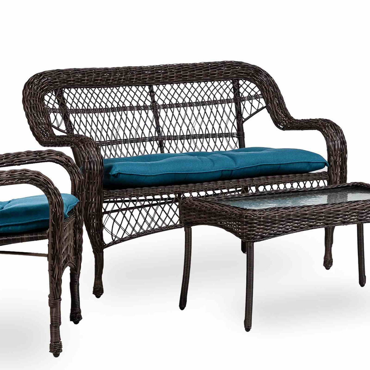 Oliveri - Wicker Loveseat (9/Stack)