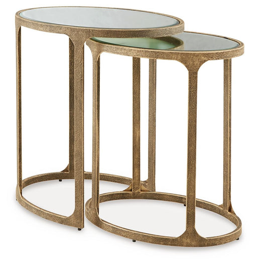 Irmaleigh - Accent Table Set (Set of 2) - Antique Black - R&R Furniture Gallery (Fountain Valley, CA)