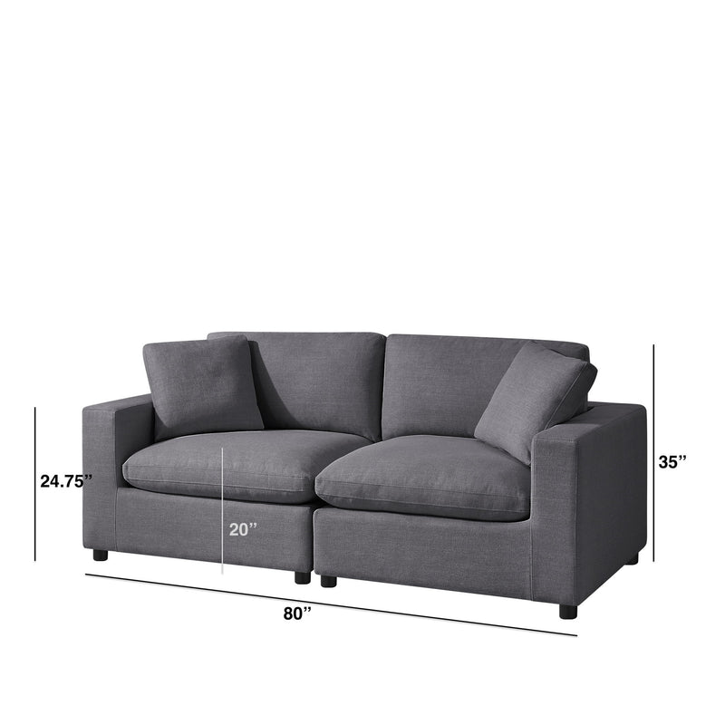Cassandra - Modular 2 Piece Sofa - R&R Furniture Gallery (Fountain Valley, CA)