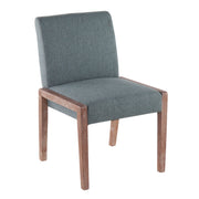 Set of two Lumi Source Carmen contemporary chairs with sleek design and modern style, perfect for stylish living spaces.