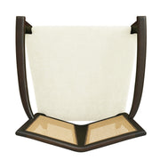 Mid Century Modern Arm Dining Chair Set With Rattan Backrest - R&R Furniture Gallery (Fountain Valley, CA)